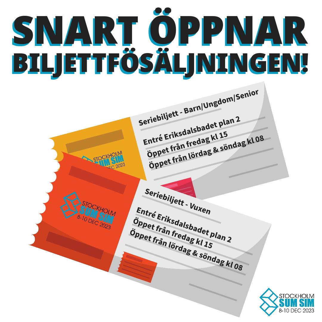 image: Nu är biljettförsäljningen öppen!